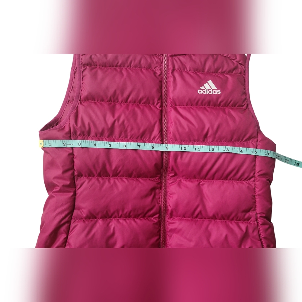 Adidas Essentials Light Down Puffer Vest Size Xs - image 4